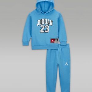 NIKE Jordan Jersey Pack Pullover Set Boy 2-Piece Hoodie Set. SIZE 4